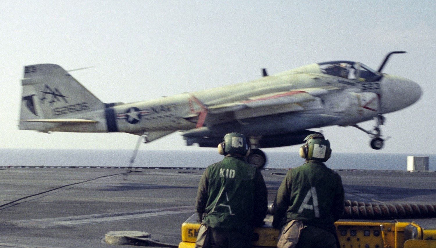 va-85 black falcons attack squadron us navy a-6e intruder carrier air wing cvw-17 uss saratoga cv-60 21