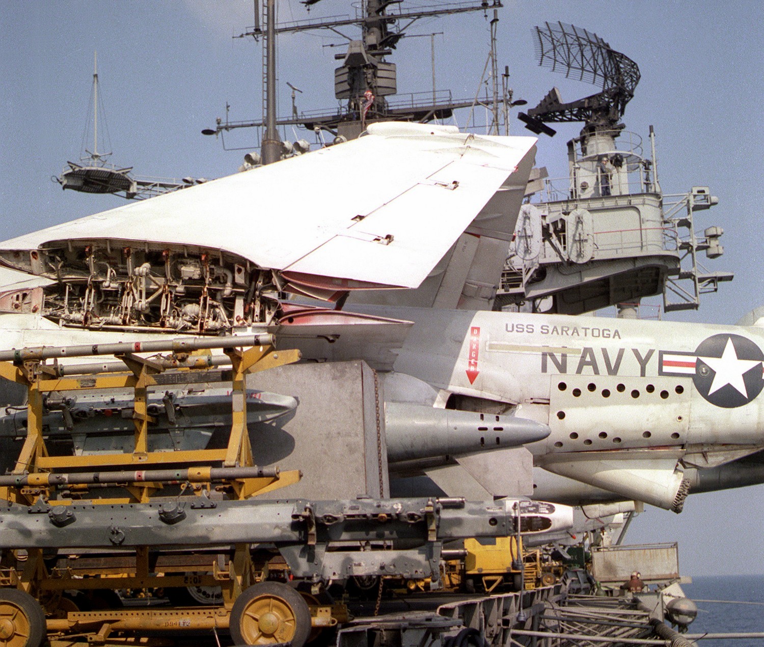 va-85 black falcons attack squadron us navy a-6e intruder carrier air wing cvw-17 uss saratoga cv-60 22