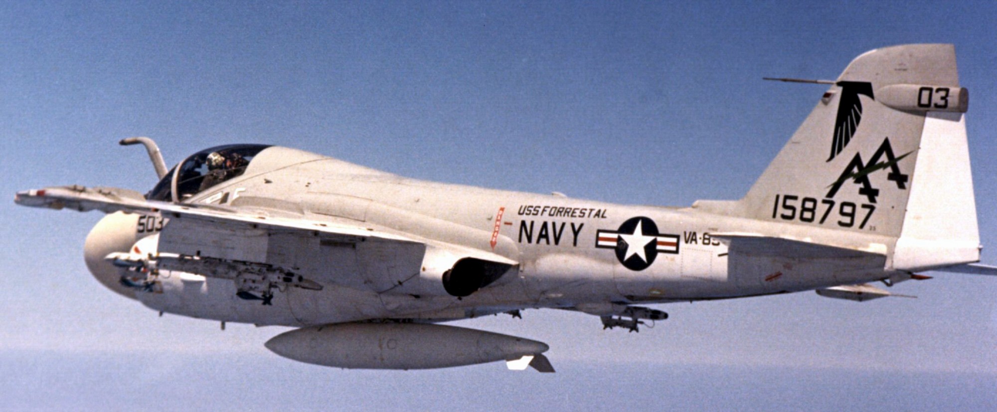 va-85 black falcons attack squadron us navy a-6e intruder carrier air wing cvw-17 uss forrestal cv-59 32