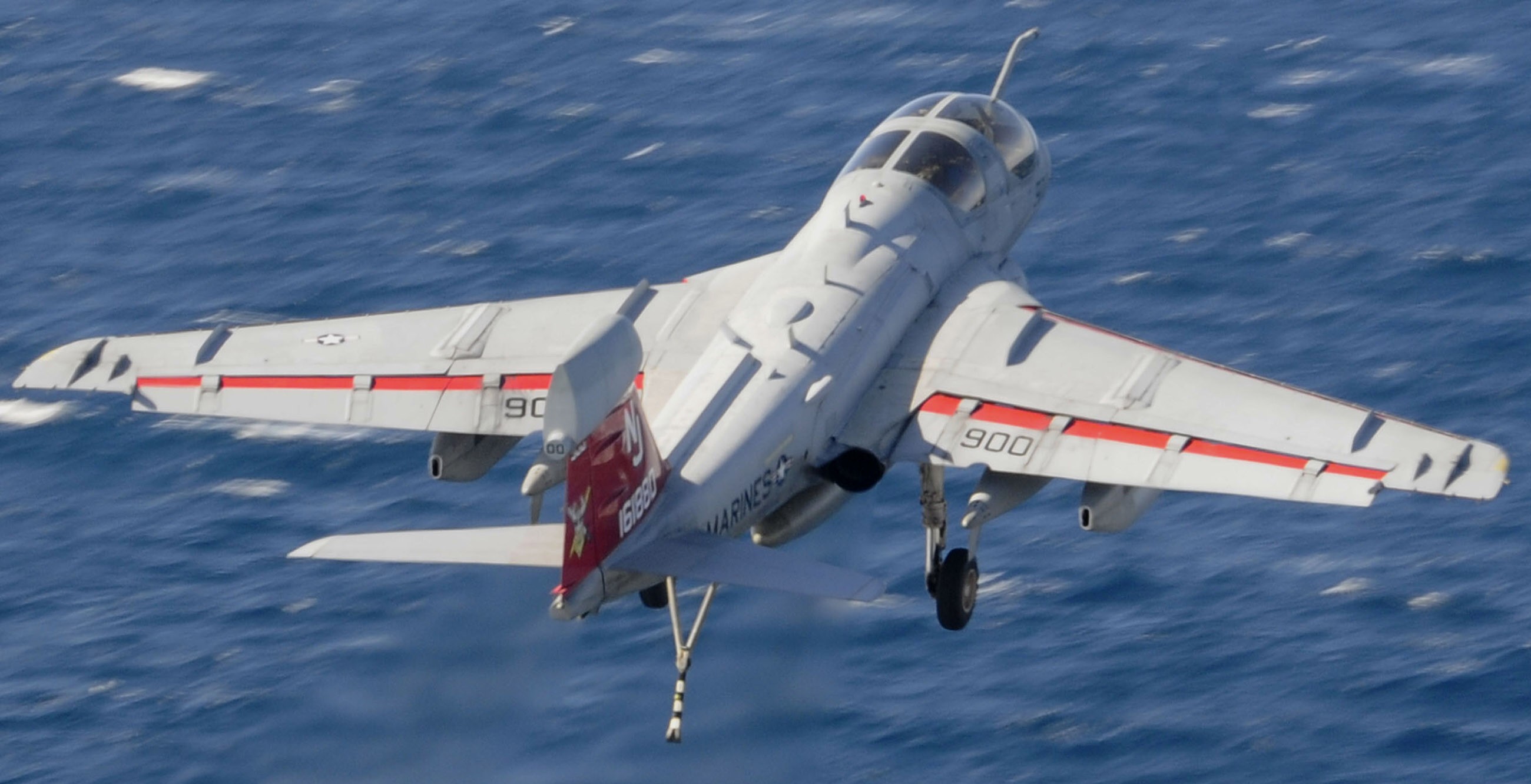 vaq-129 vikings electronic attack squadron fleet replacement frs us navy ea-6b prowler 41 uss nimitz cvn-68