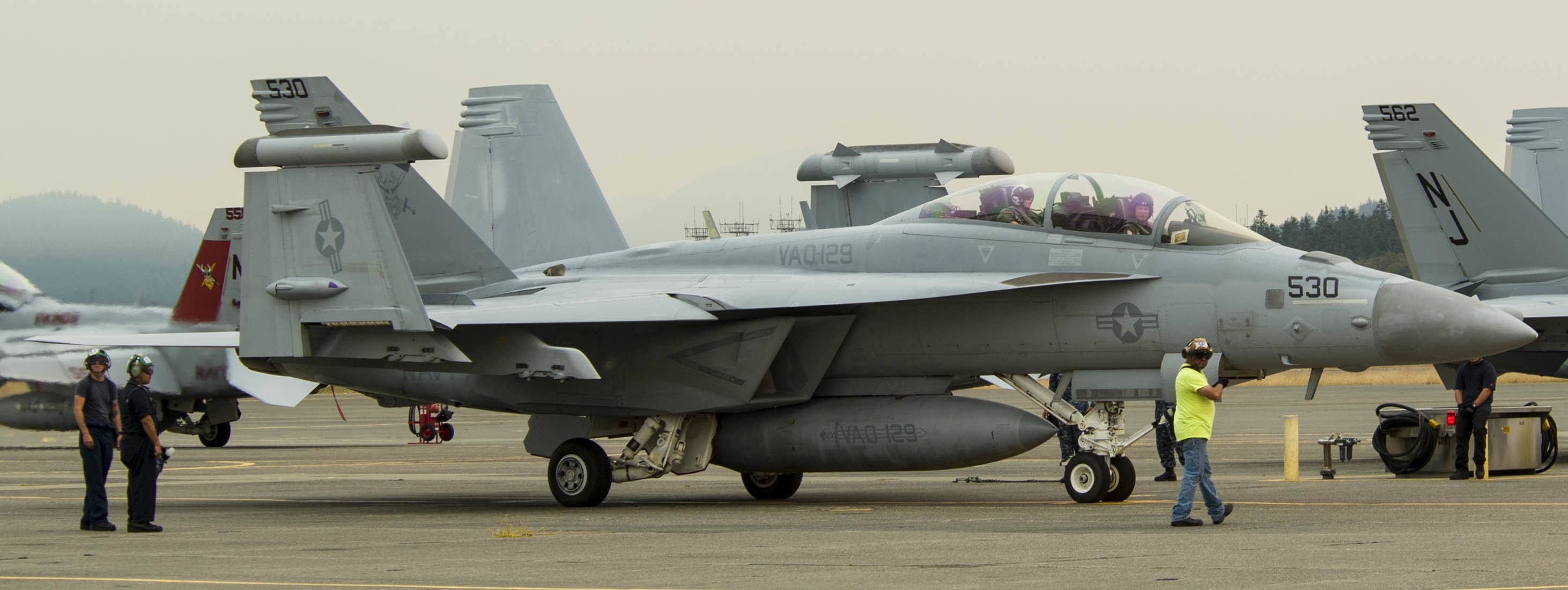 vaq-129 vikings electronic attack squadron fleet replacement frs us navy ea-18g growler 82 nas whidbey island
