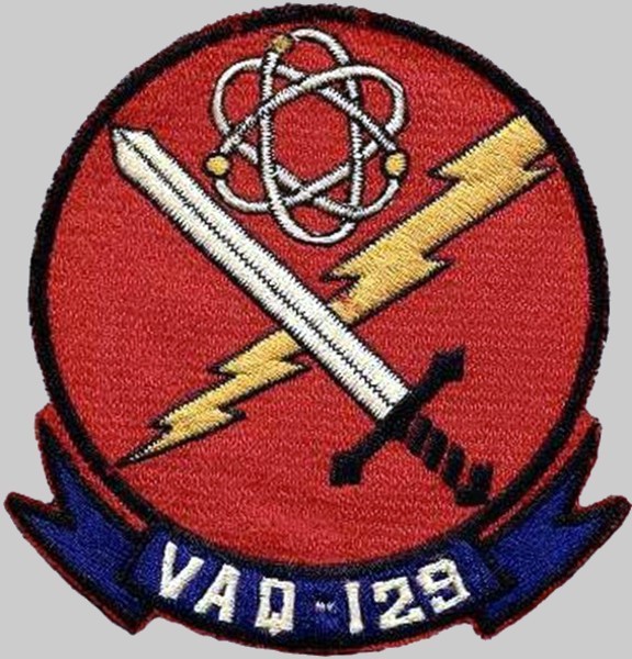 vaq-129 vikings insignia crest patch badge electronic attack squadron us navy 03p
