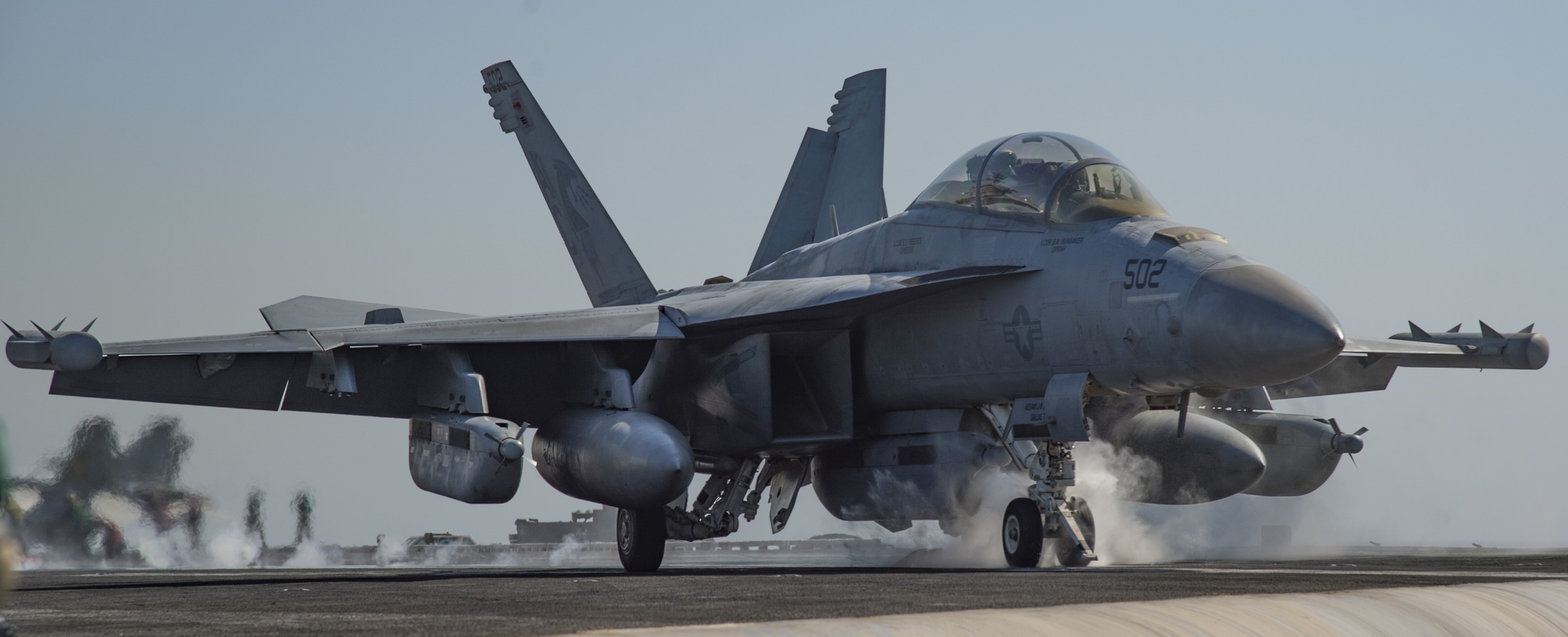vaq-130 zappers electronic attack squadron vaqron us navy boeing ea-18g growler aircraft carrier air wing cvw-3 uss dwight d. eisenhower cvn-69 37