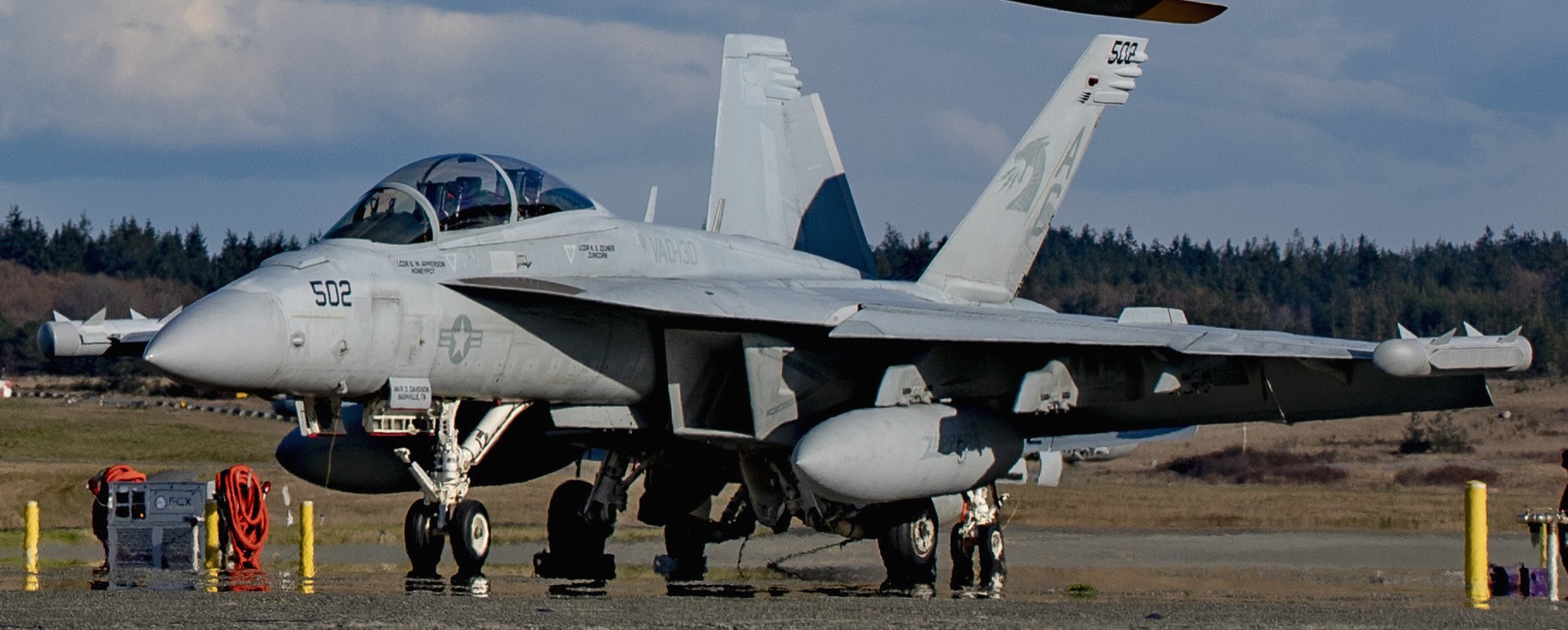vaq-130 zappers electronic attack squadron vaqron us navy boeing ea-18g growler nas whidbey island washington 104