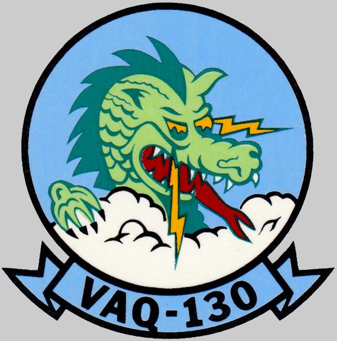 vaq-130 zappers insignia crest patch badge electronic attack squadron us navy ea-18g growler 02c