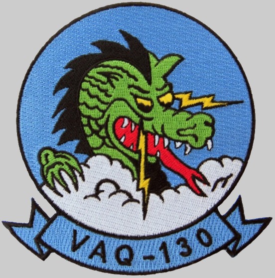vaq-130 zappers crest patch insignia badge electronic attack squadron us navy ea-18g growler 02p