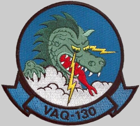 vaq-130 zappers crest patch insignia badge electronic attack squadron us navy ea-18g growler 05p