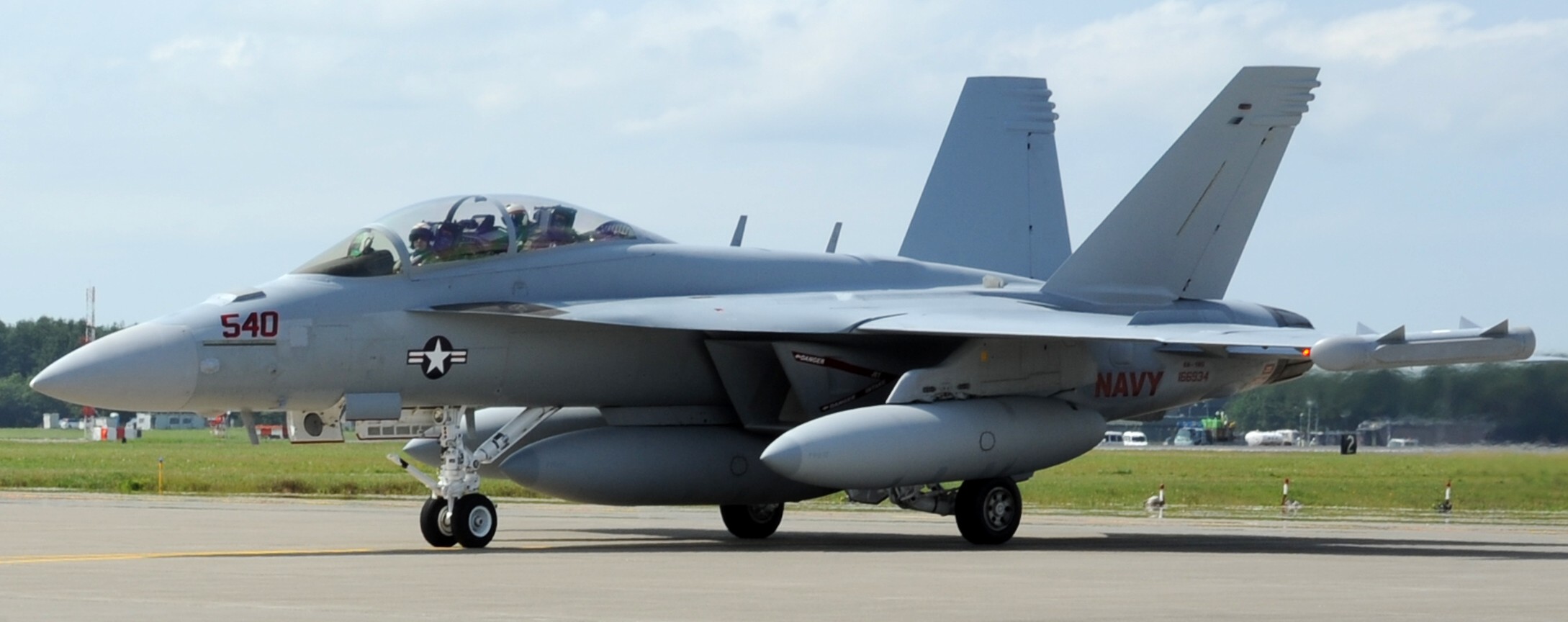 vaq-132 scorpions electronic attack squadron vaqron us navy boeing ea-18g growler naf misawa air base japan 10