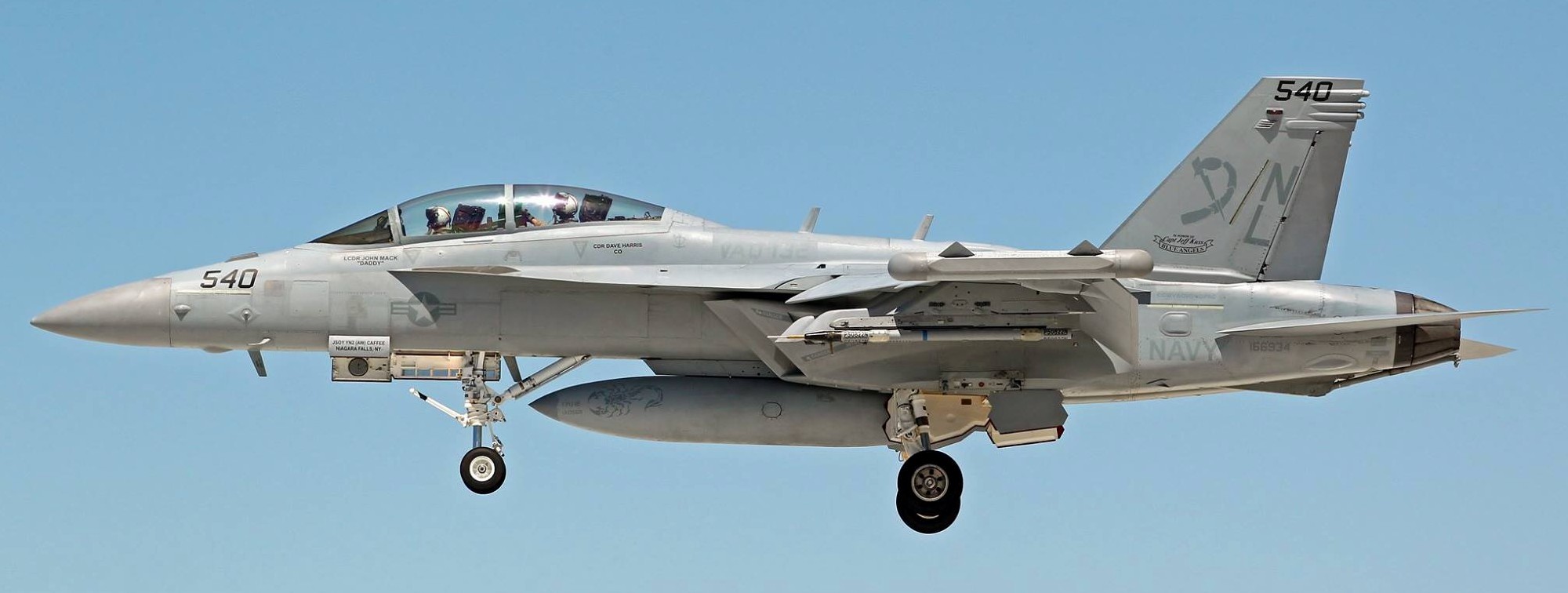 vaq-132 scorpions electronic attack squadron vaqron us navy boeing ea-18g growler nellis afb nevada 20