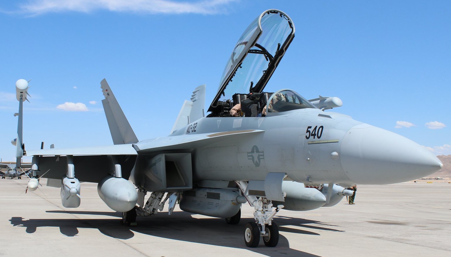 vaq-132 scorpions electronic attack squadron vaqron us navy boeing ea-18g growler exercise red flag nellis afb nevada 66