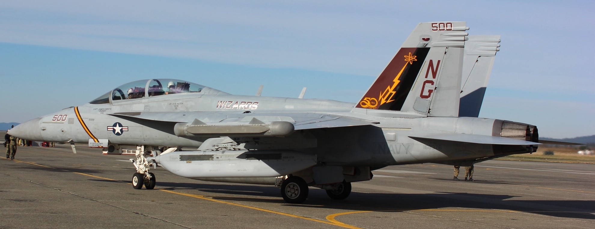 vaq-133 wizards electronic attack squadron vaqron us navy boeing ea-18g growler nas whidbey island 58