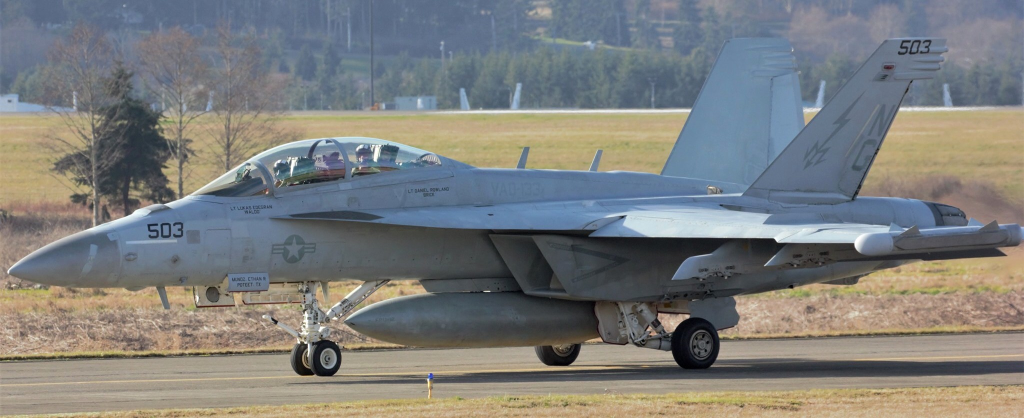 vaq-133 wizards electronic attack squadron vaqron us navy boeing ea-18g growler nas whidbey island 70
