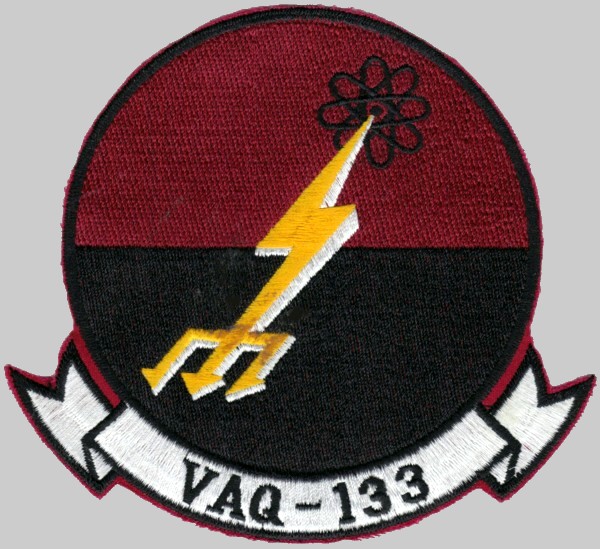 vaq-133 wizards insignia crest patch badge electronic attack squadron us navy ea-18g growler 06p