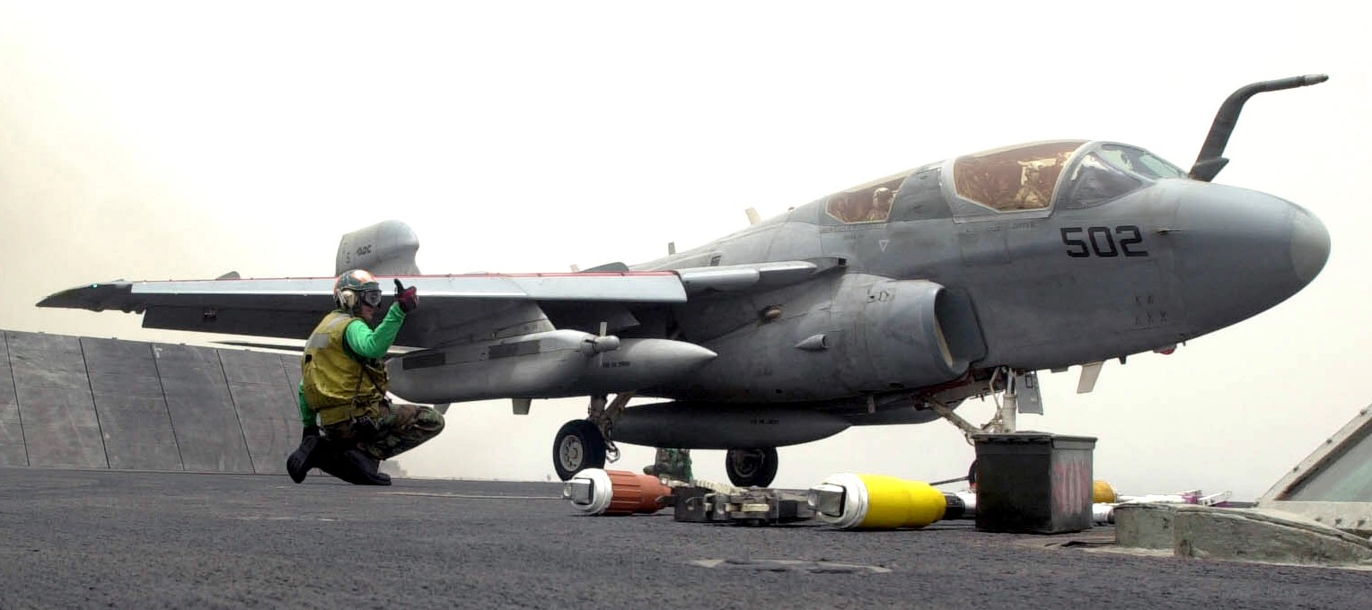 vaq-135 black ravens electronic attack squadron vaqron us navy gruman ea-6b prowler cvw-11 uss nimitz cvn-68 20