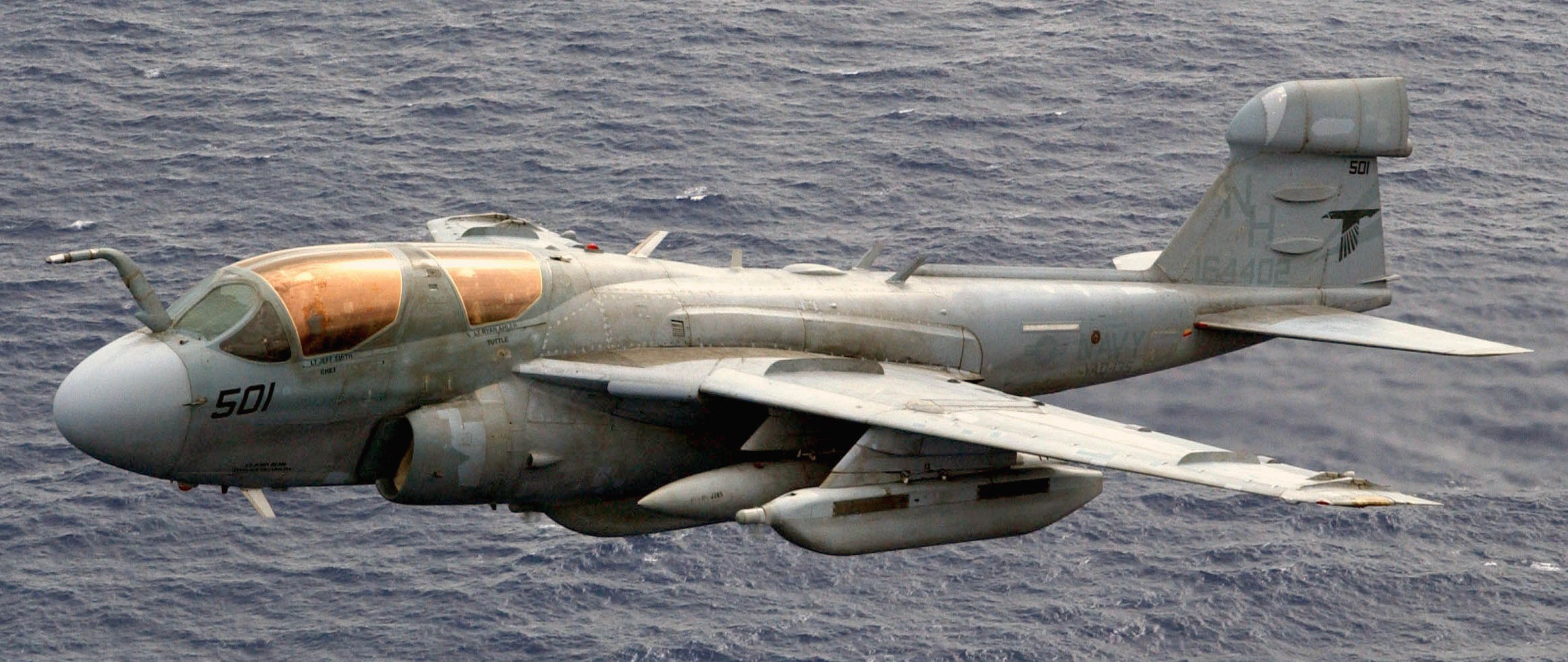 vaq-135 black ravens electronic attack squadron vaqron us navy gruman ea-6b prowler cvw-11 uss nimitz cvn-68 23