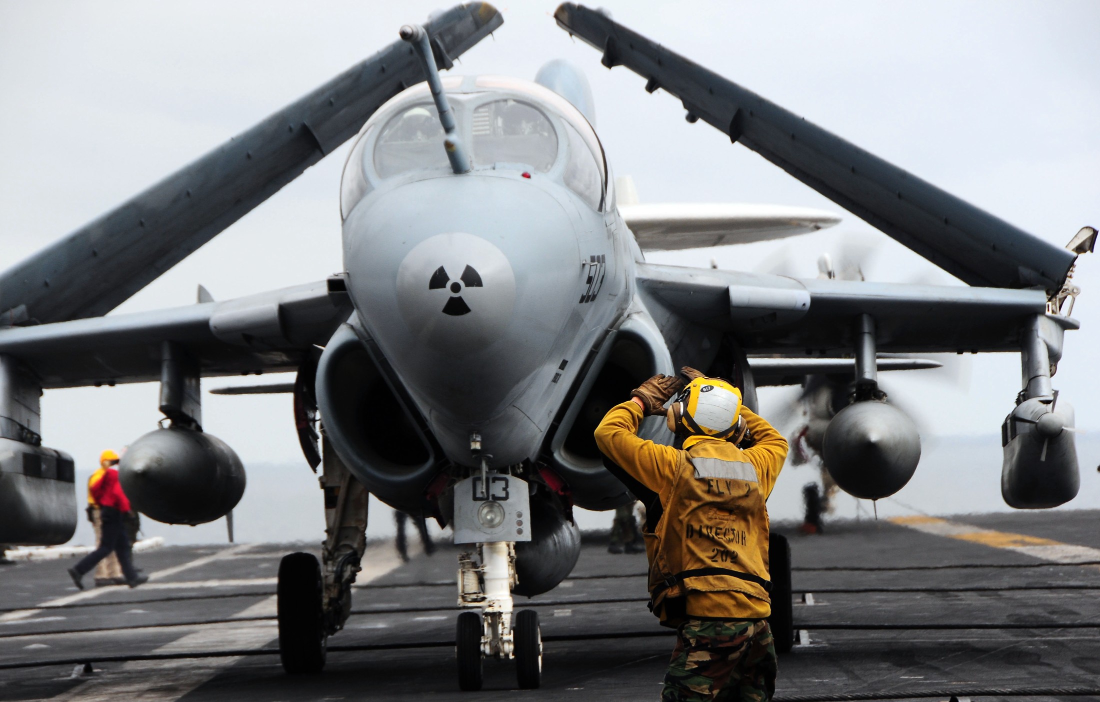 vaq-135 black ravens electronic attack squadron vaqron us navy gruman ea-6b prowler cvw-11 uss nimitz cvn-68 30