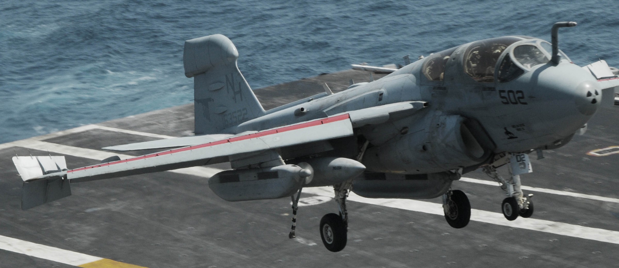 vaq-135 black ravens electronic attack squadron vaqron us navy gruman ea-6b prowler cvw-11 uss nimitz cvn-68 31