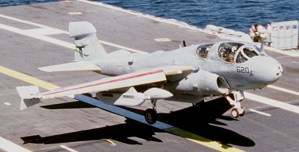 vaq-135 black ravens tactical electronic warfare squadron tacelron us navy gruman ea-6b prowler cvw-11 uss abraham lincoln cvn-72 88
