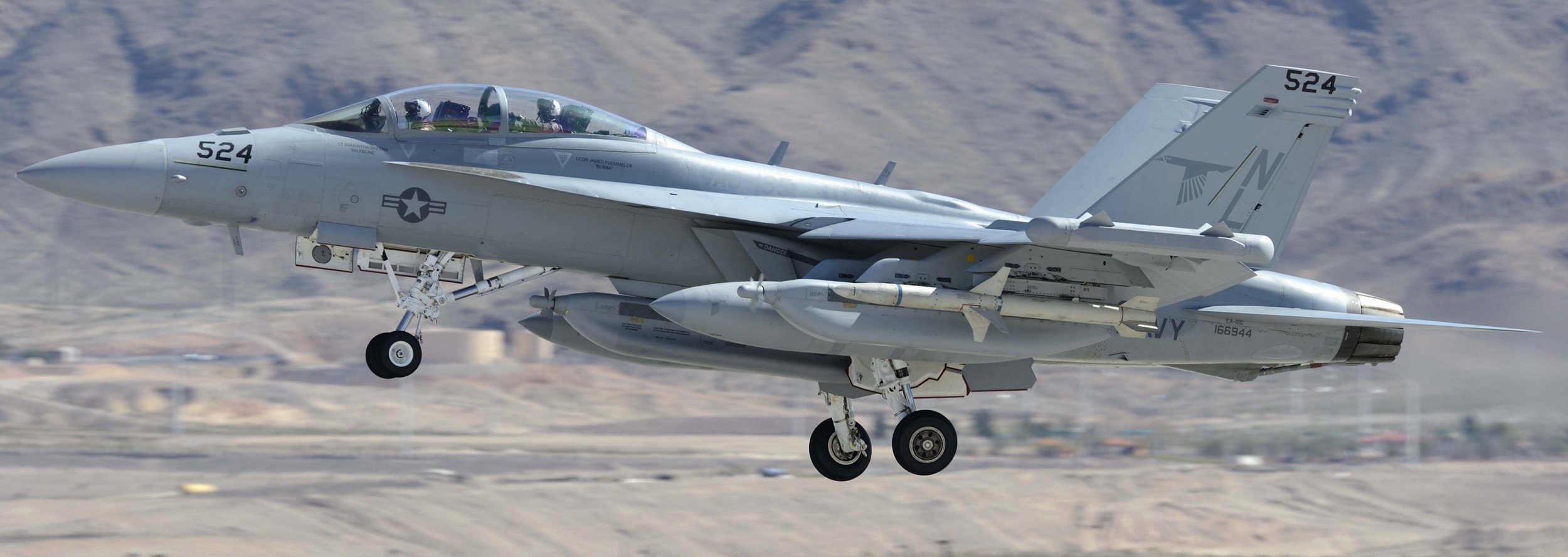 vaq-135 black ravens electronic attack squadron vaqron us navy boeing ea-18g growler exercise red flag 13-3 nellis afb nevada 134