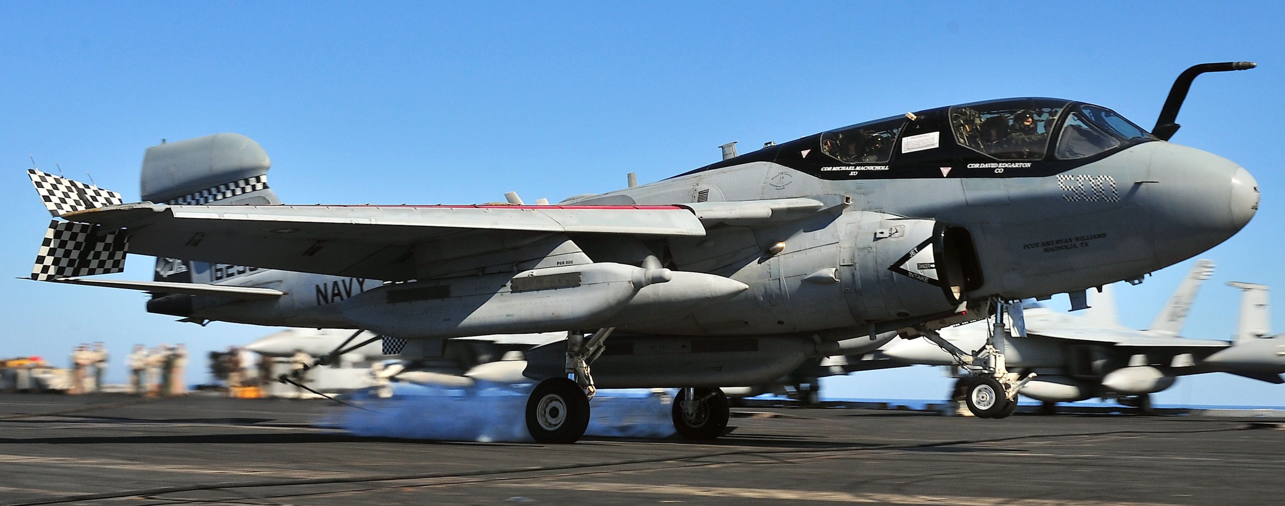 vaq-137 rooks electronic attack squadron us navy ea-6b prowler carrier air wing cvw-1 uss enterprise cvn-65 29