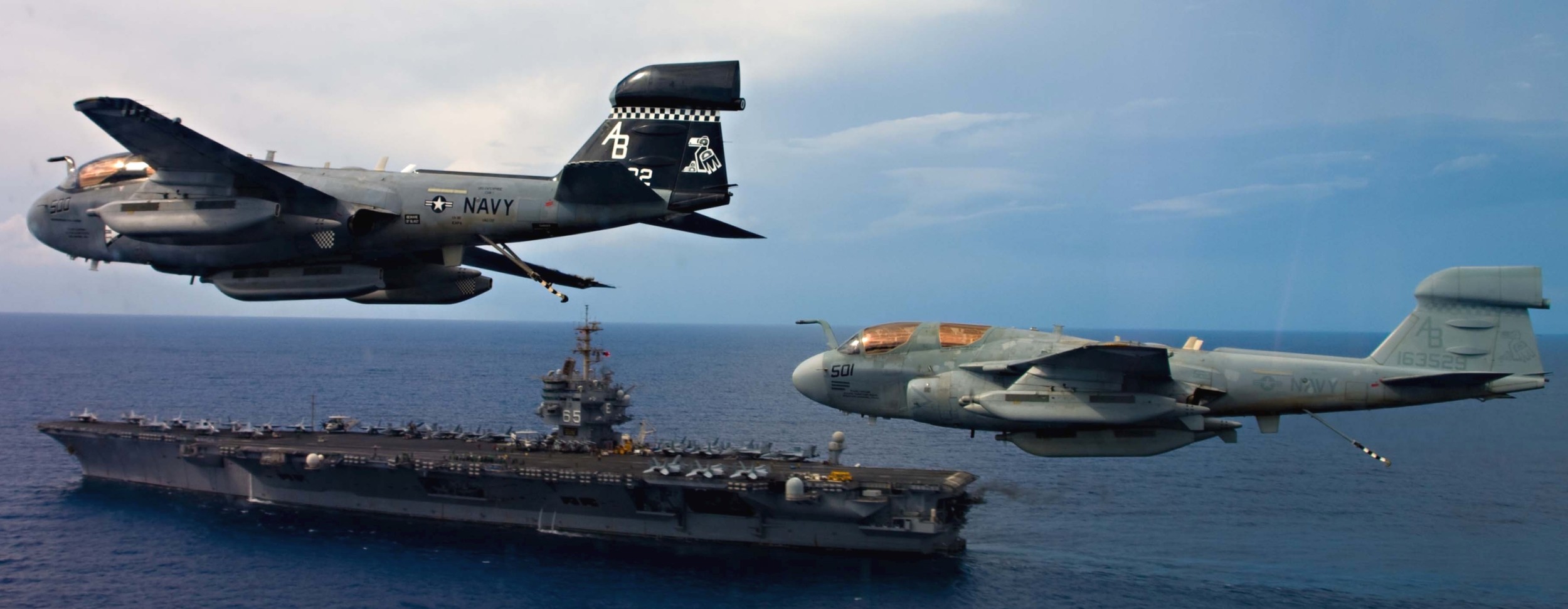 vaq-137 rooks electronic attack squadron us navy ea-6b prowler carrier air wing cvw-1 uss enterprise cvn-65 38