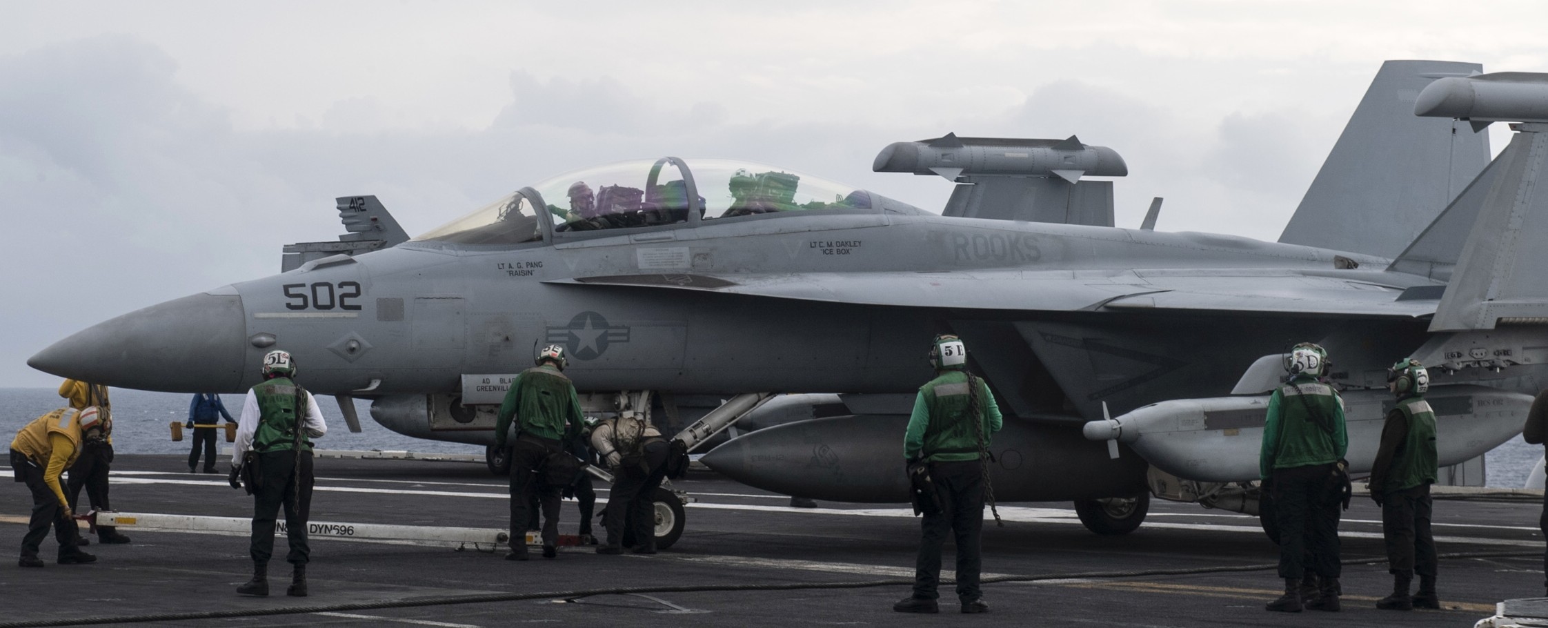 vaq-137 rooks electronic attack squadron us navy ea-18g growler carrier air wing cvw-1 uss harry s. truman cvn-75 79