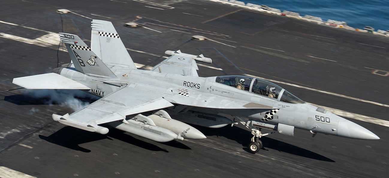 vaq-137 rooks electronic attack squadron us navy ea-18g growler carrier air wing cvw-1 uss harry s. truman cvn-75 91