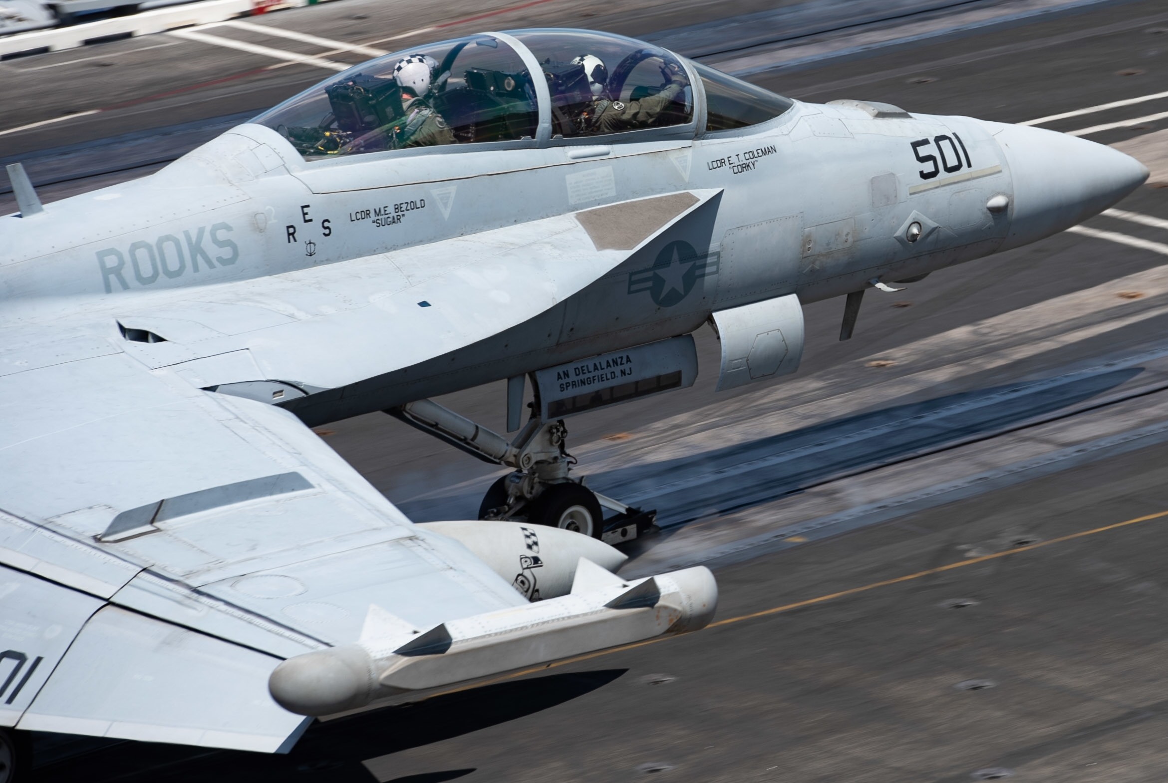 vaq-137 rooks electronic attack squadron us navy ea-18g growler carrier air wing cvw-1 uss harry s. truman cvn-75 92