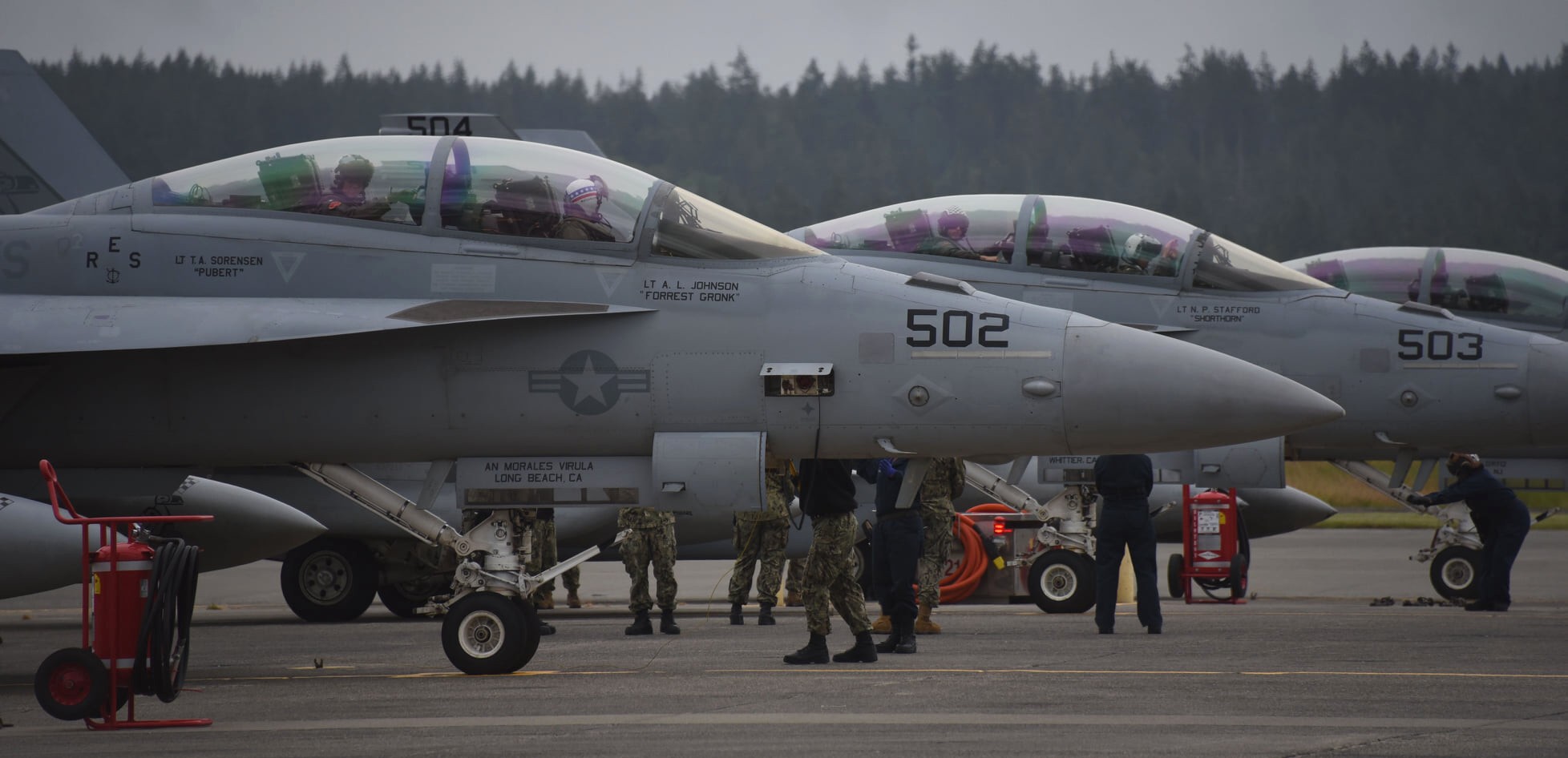 vaq-137 rooks electronic attack squadron us navy ea-18g growler nas whidbey island washington 99