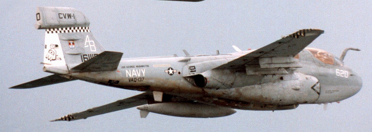 vaq-137 rooks tactical electronic warfare squadron us navy ea-6b prowler carrier air wing cvw-1 uss george washington cvn-73 119