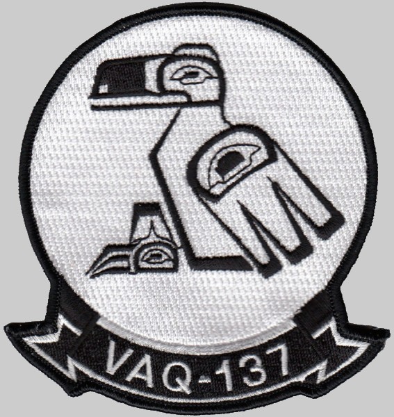 vaq-137 rooks insignia crest patch badge electronic attack squadron us navy 04