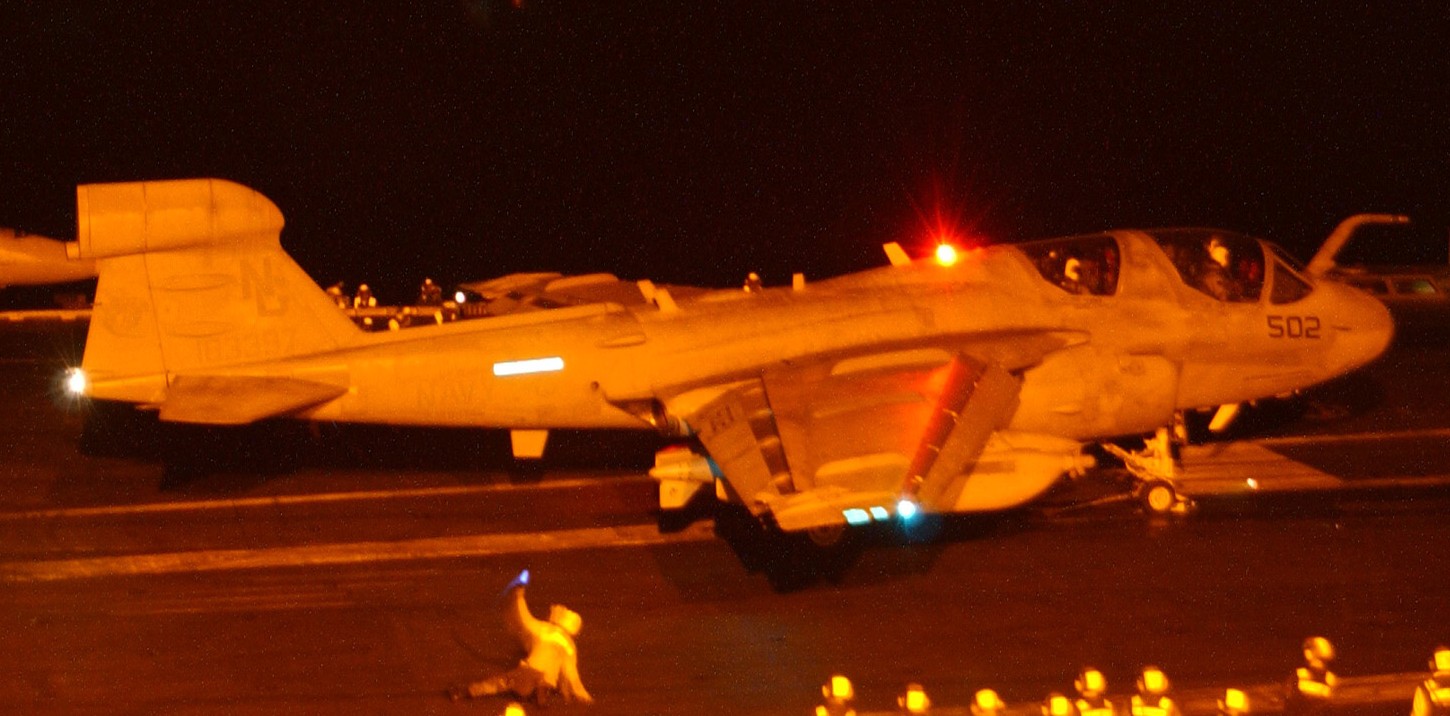 vaq-138 yellowjackets electronic attack squadron us navy ea-6b prowler carrier air wing cvw-9 uss john c. stennis cvn-74 02