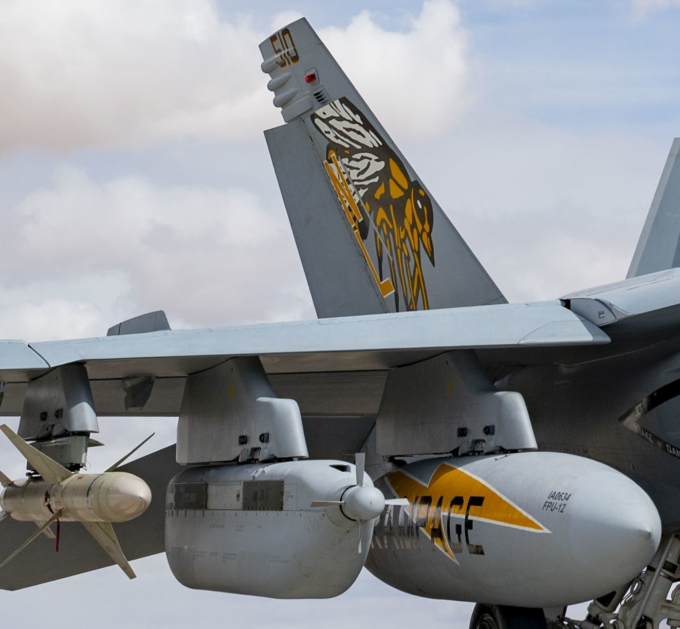 vaq-138 yellowjackets electronic attack squadron us navy boeing ea-18g growler 63a
