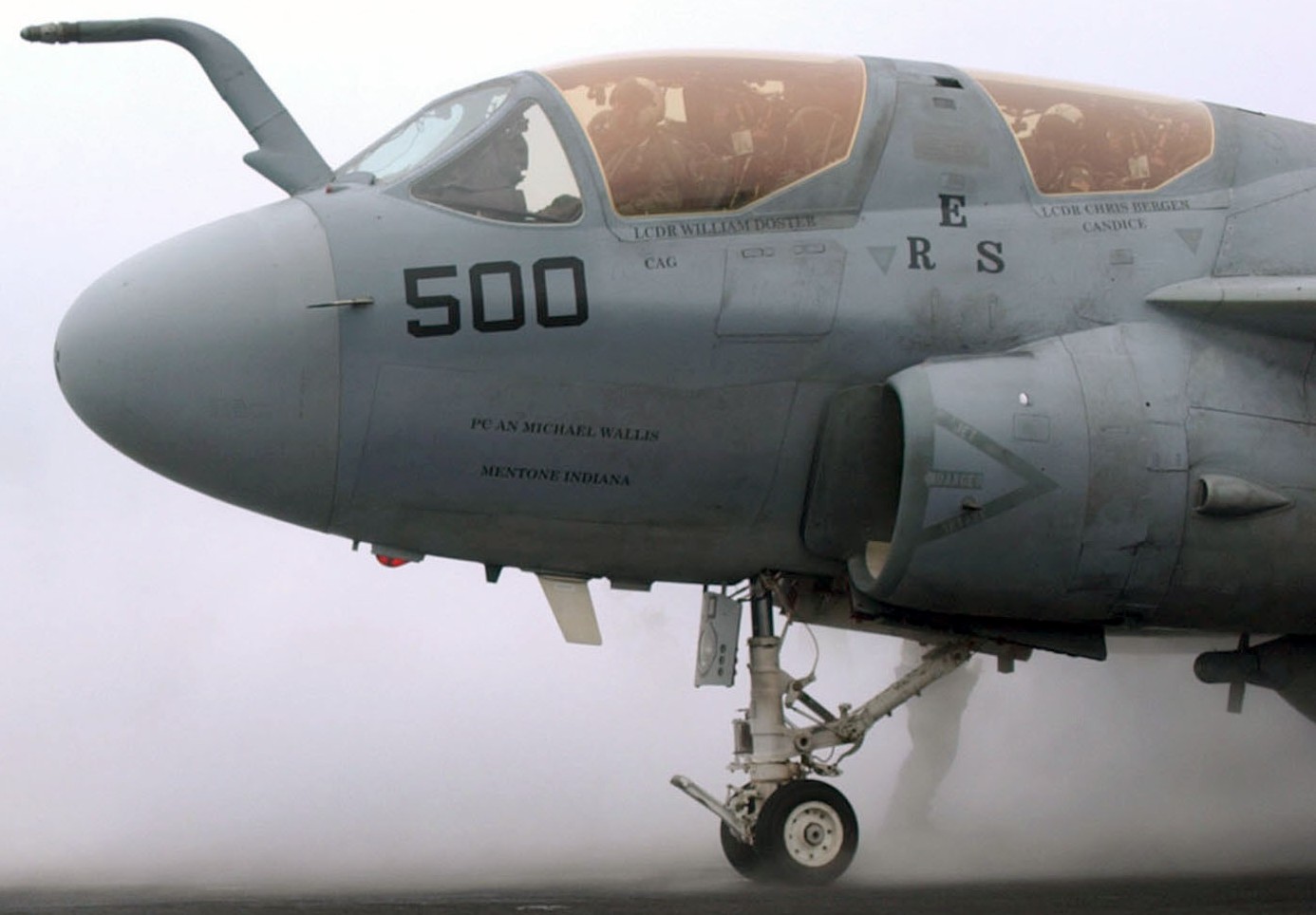 vaq-139 cougars electronic attack squadron us navy ea-6b prowler cvw-14 uss john c. stennis cvn-74 06