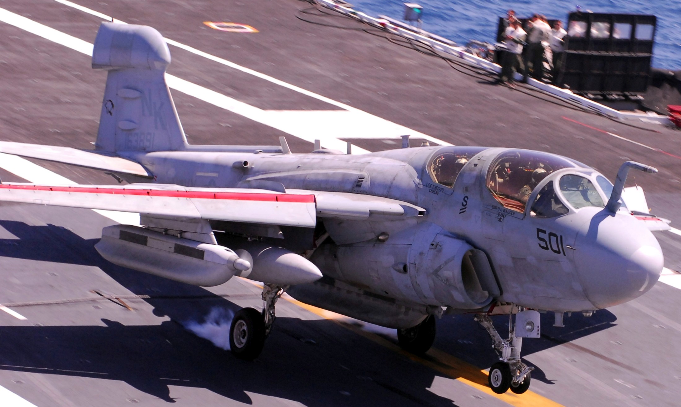 vaq-139 cougars electronic attack squadron us navy ea-6b prowler cvw-14 uss ronald reagan cvn-76 25