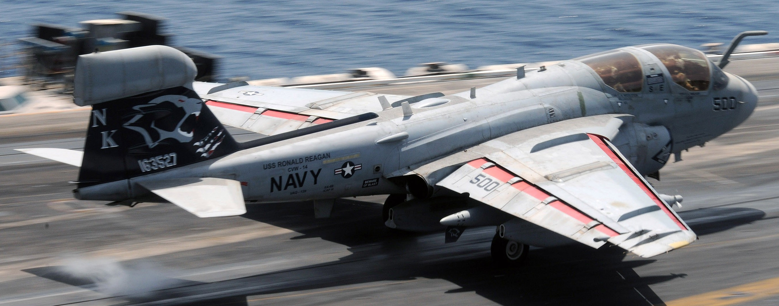 vaq-139 cougars electronic attack squadron us navy ea-6b prowler cvw-14 uss ronald reagan cvn-76 38