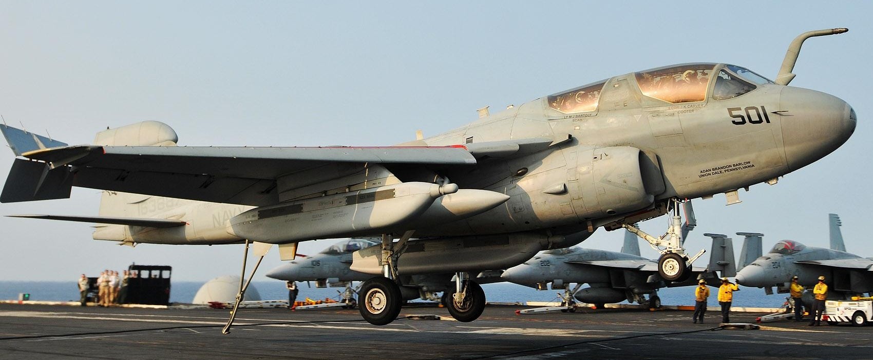 vaq-139 cougars electronic attack squadron us navy ea-6b prowler cvw-14 uss ronald reagan cvn-76 44