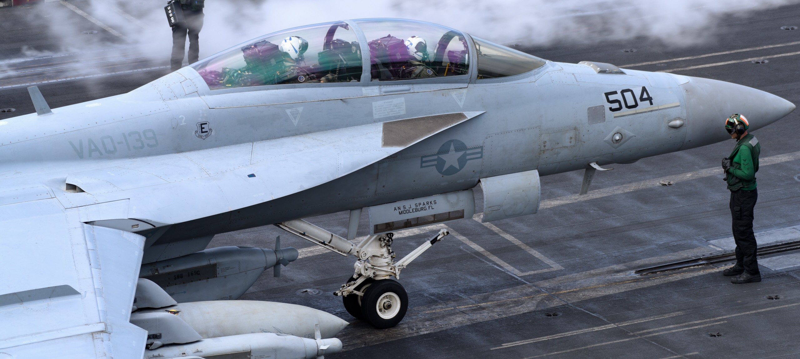 vaq-139 cougars electronic attack squadron us navy ea-18g growler cvw-17 uss theodore roosevelt cvn-71 99