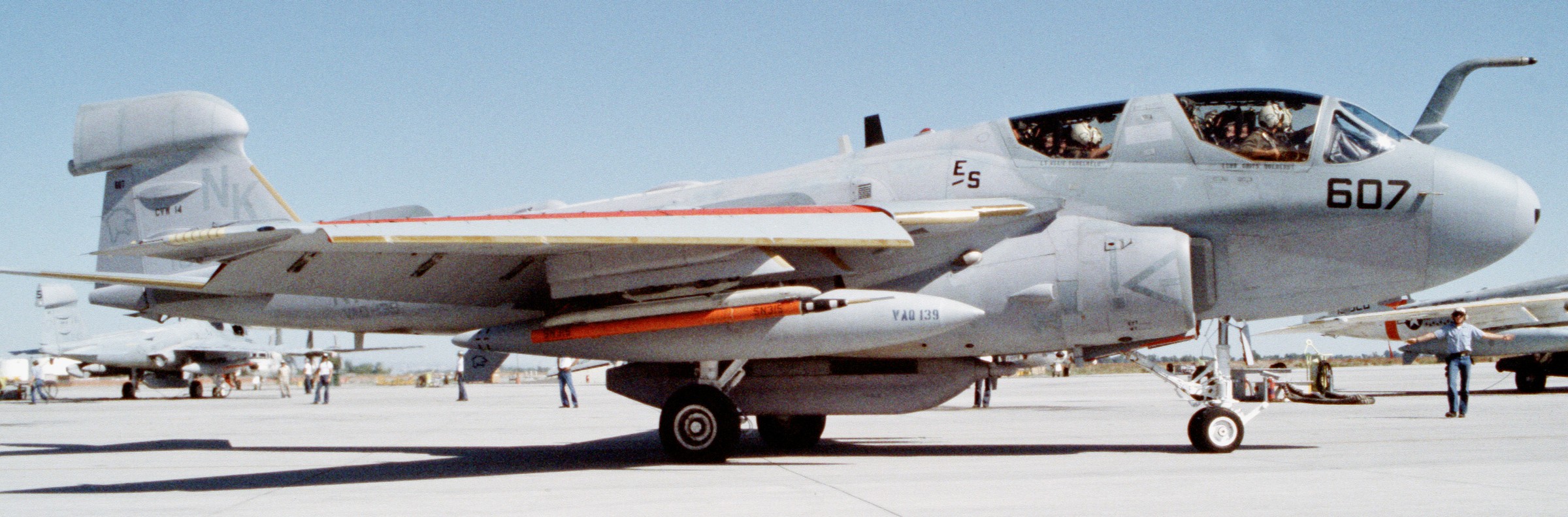 vaq-139 cougars tactical electronic warfare squadron us navy ea-6b prowler cvw-14 exercise gallant eagle nas fallon nevada 157