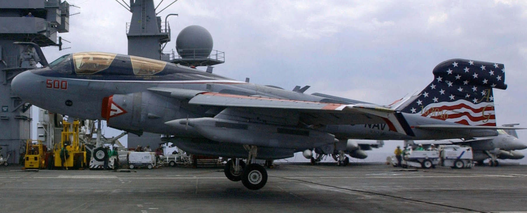 vaq-140 patriots electronic attack squadron us navy ea-6b prowler cvw-7 uss dwight d. eisenhower cvn-69 12
