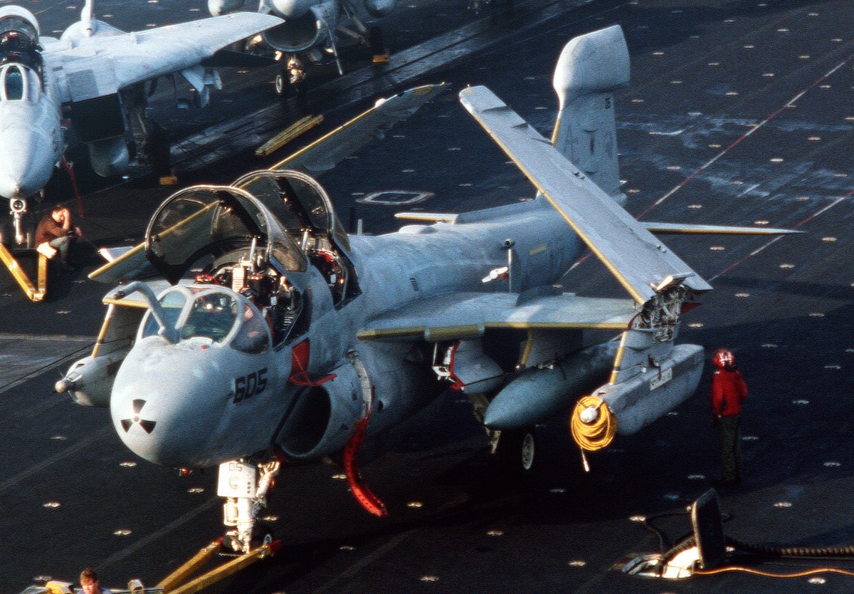 vaq-140 patriots tactical electronic warfare squadron us navy ea-6b prowler cvw-3 uss john f. kennedy cv-67 88