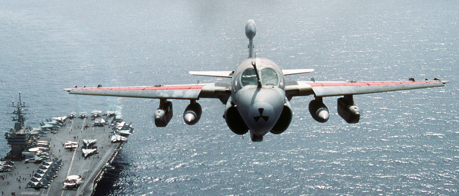 vaq-140 patriots tactical electronic warfare squadron us navy ea-6b prowler cvw-7 uss dwight d. eisenhower cvn-69 103