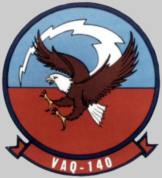 vaq-140 patriots insignia crest patch badge electronic attack squadron us navy ea-18g growler 03c