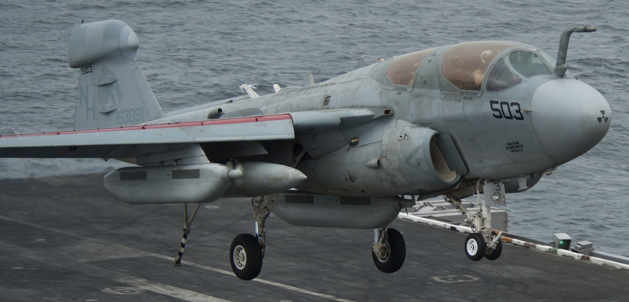 vaq-142 gray wolves electronic attack squadron ea-6b prowler us navy cvw-11 uss nimitz cvn-68 32
