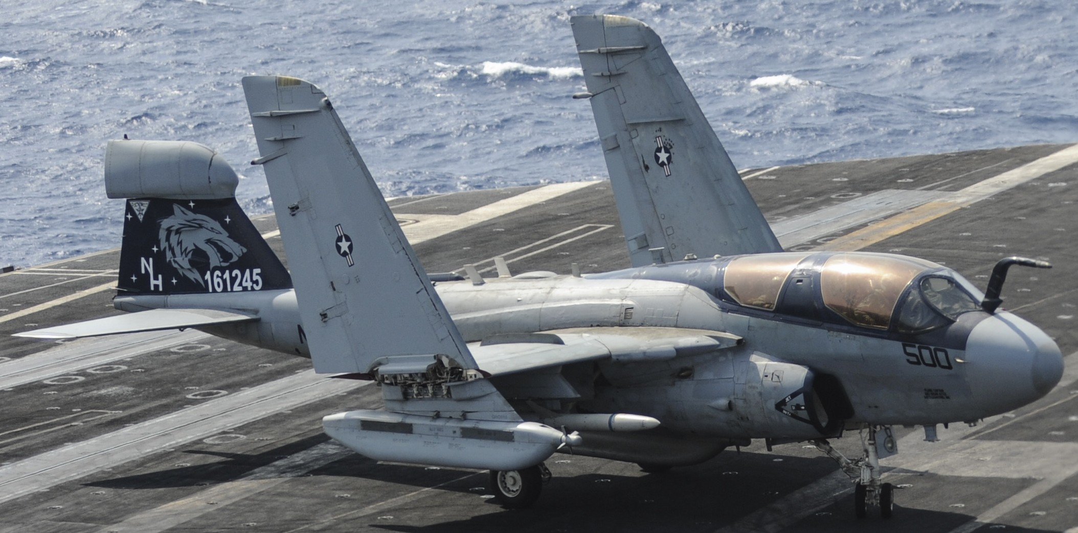 vaq-142 gray wolves electronic attack squadron ea-6b prowler us navy cvw-11 uss nimitz cvn-68 44