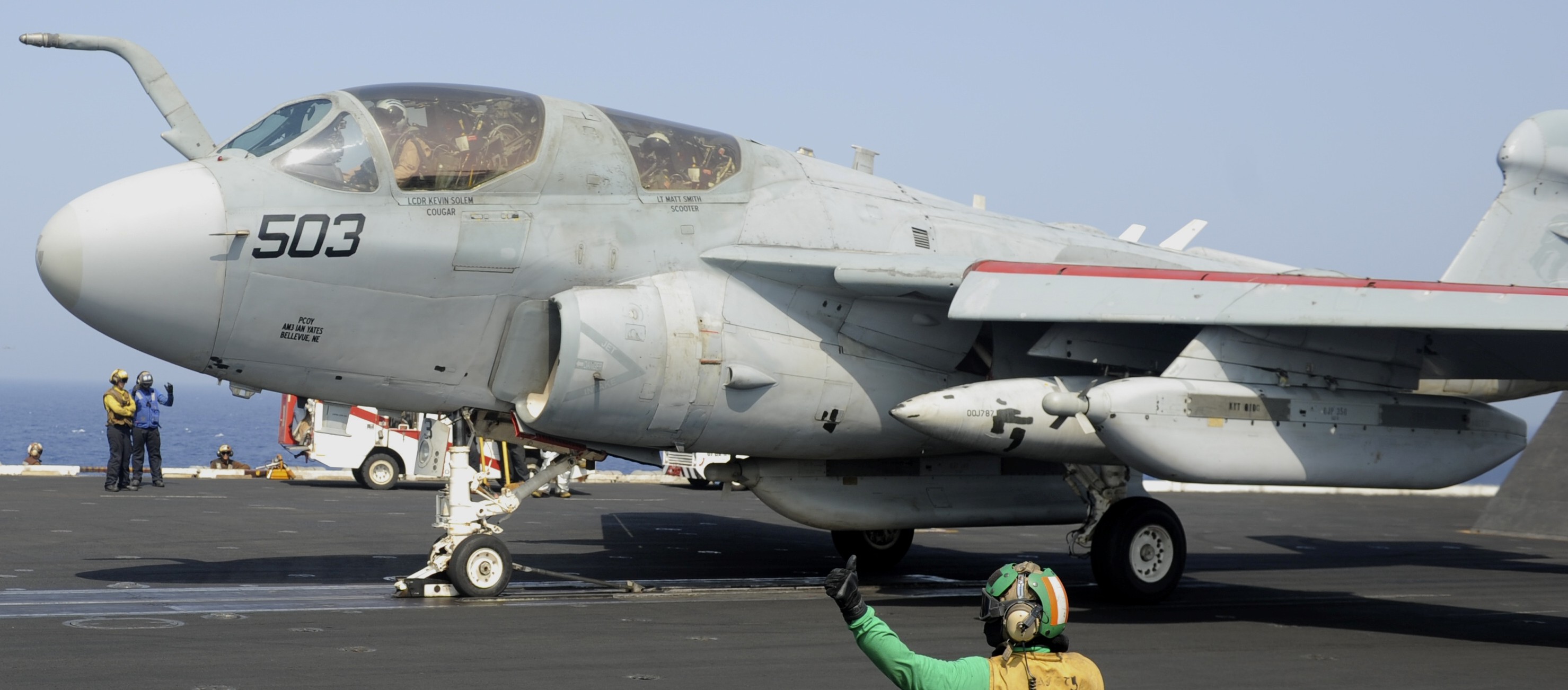 vaq-142 gray wolves electronic attack squadron ea-6b prowler us navy cvw-11 uss nimitz cvn-68 48