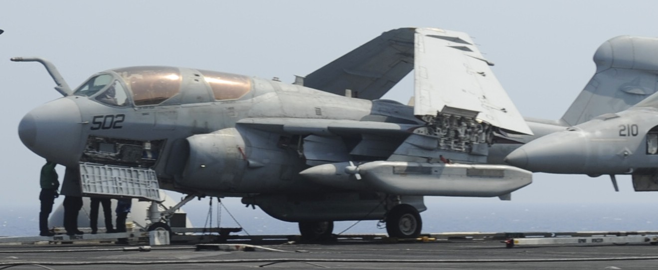 vaq-142 gray wolves electronic attack squadron ea-6b prowler us navy cvw-11 uss nimitz cvn-68 50
