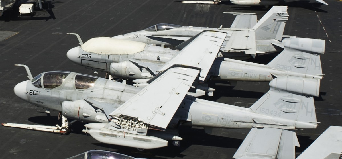 vaq-142 gray wolves electronic attack squadron ea-6b prowler us navy cvw-11 uss nimitz cvn-68 56