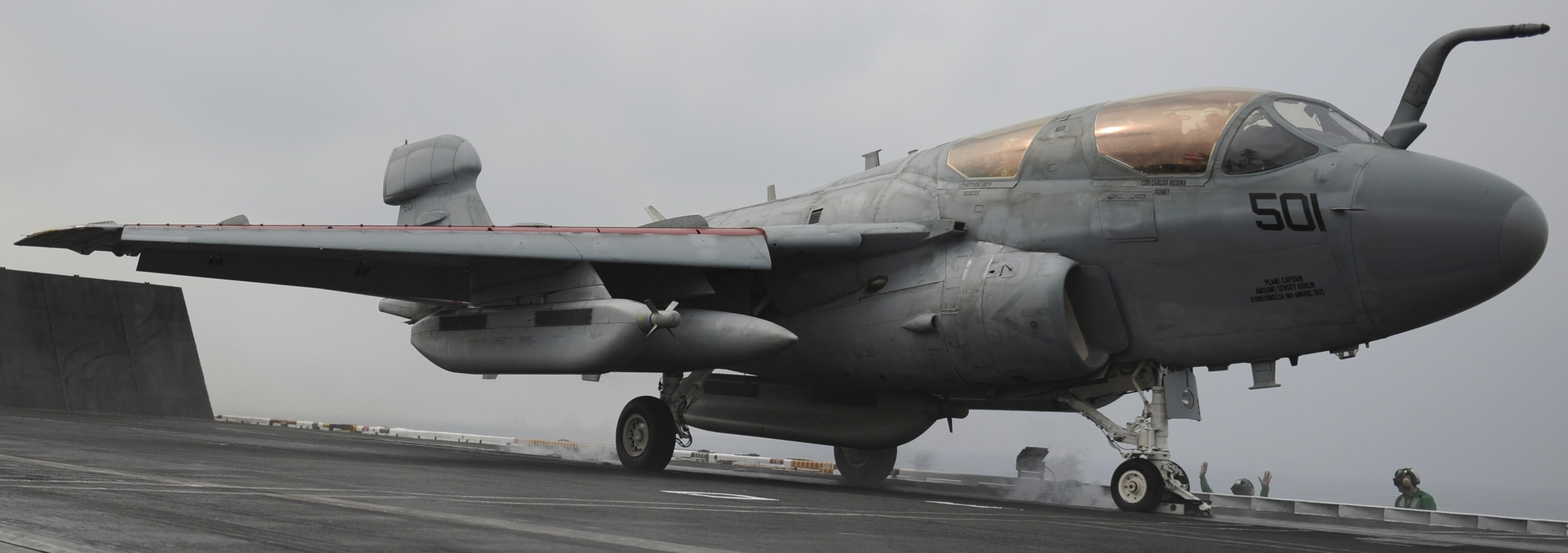 vaq-142 gray wolves electronic attack squadron ea-6b prowler us navy cvw-11 uss nimitz cvn-68 66