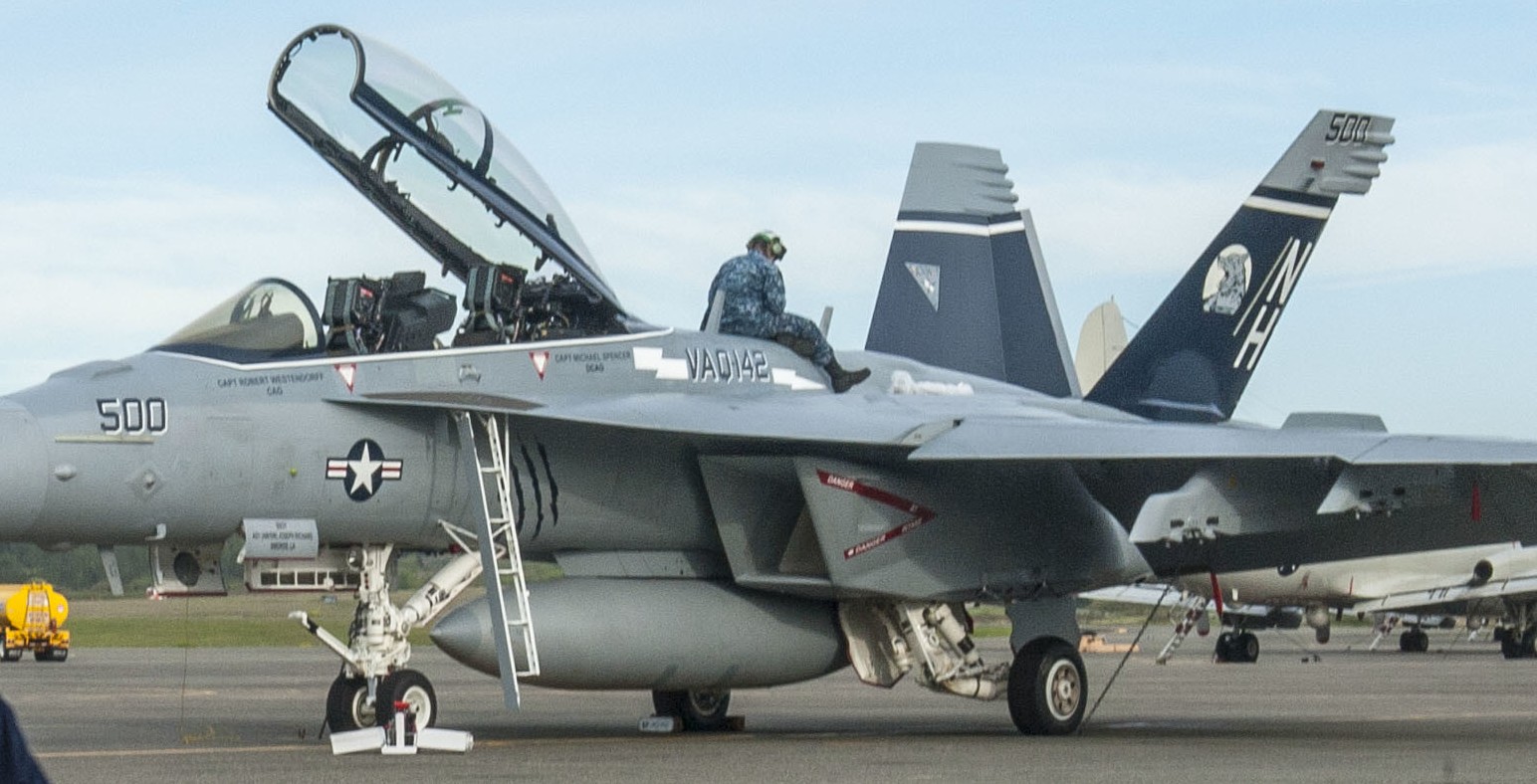 vaq-142 gray wolves electronic attack squadron ea-18g growler us navy cvw-11 nas whidbey island 83